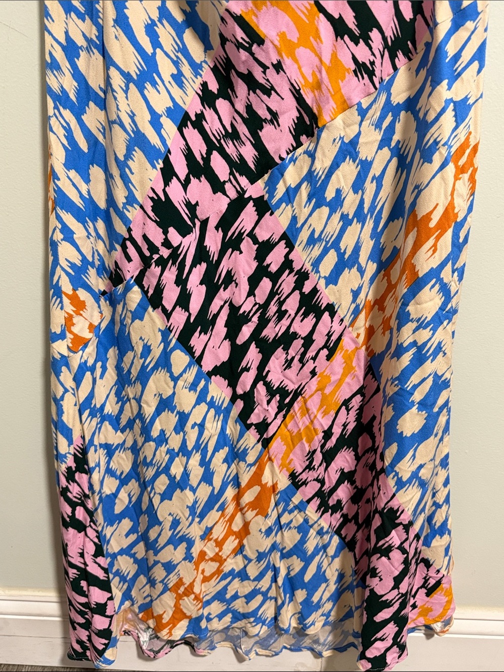 Anthropologie Corey Lynn Calter Bias Midi Skirt Size XL - Picture 5 of 9